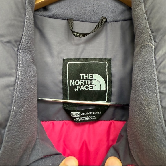 The North Face 700 Nuptse Down Puffer Vest Purple Size XXL - Picture 4 of 6